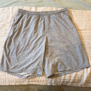 Lululemon Athletica Gray Athletic Shorts with Elastic Waistband